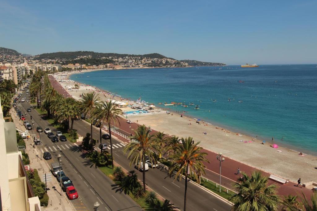 Appartement Front De Mer - Promenade Des Anglais Nicea Zewnętrze zdjęcie